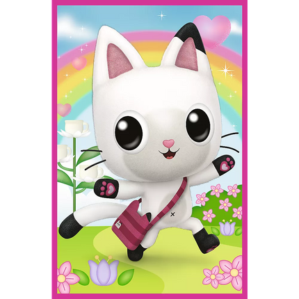 Dėlionė 3x50 - Susipažinkite su Gabby ir Gabby lėlių nameliu Trefl 34876