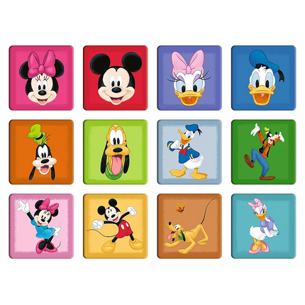 Dėlionė - 2in1 + memo - Susipažinkite su „Disney Trefl“ herojais 93344