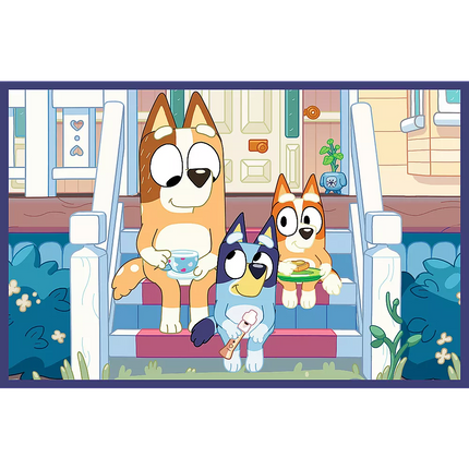 Dėlionė - 2x24 - Funny Bluey - BBC Bluey Trefl 34446