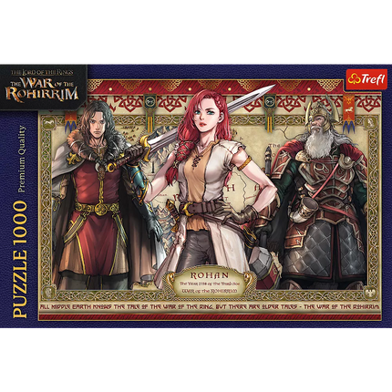 Dėlionė – 1000 – „Žiedų valdovas: Rohirimo karas“ FSC 10937