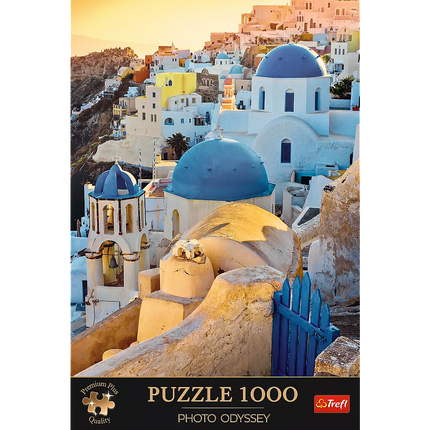 Dėlionė - 1000 Premium Plus Oia Miestelis, Santorini Trefl 10853