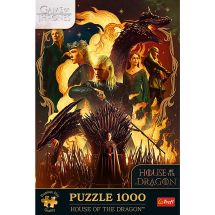 Dėlionė – 1000 Premium Plus – Dragon's Kin Trefl 12068