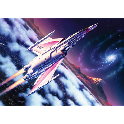 Dėlionė - 1000 Premium Plus - Arbatos laikas: Kosminis skrydis Trefl 12075