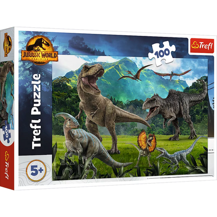 Dėlionė - 100 - Parkas "Jurassic" / Universal "Jurassic World" Trefl 16441
