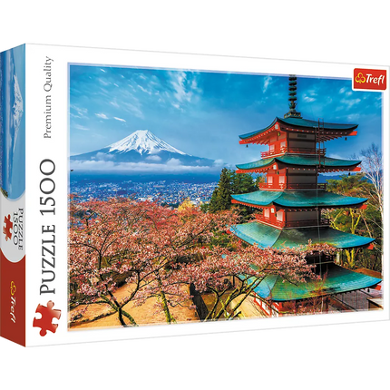 Dėlionė – 1500 – Fudzijama / HUBER Trefl 26132