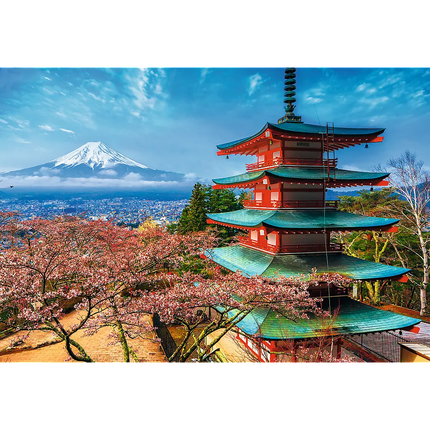 Dėlionė – 1500 – Fudzijama / HUBER Trefl 26132