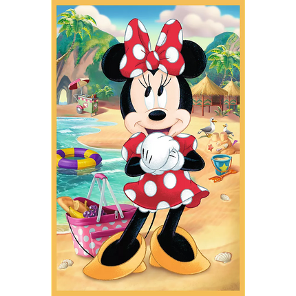 Dėlionė - 3x50 - Peles atostogose Disney Trefl 34881