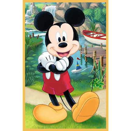 Dėlionė - 3x50 - Peles atostogose Disney Trefl 34881