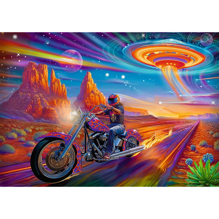 Dėlionė - 1000 - Crazy ride FSC Mix 70% 10930