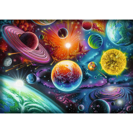 Dėlionė - 1000 detalių - Kosminis nuotykis FSC Mix 70% 10931