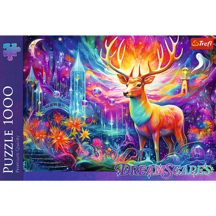 Dėlionė - 1000 detalių - Mistinis elnias FSC Mix 70% 10933