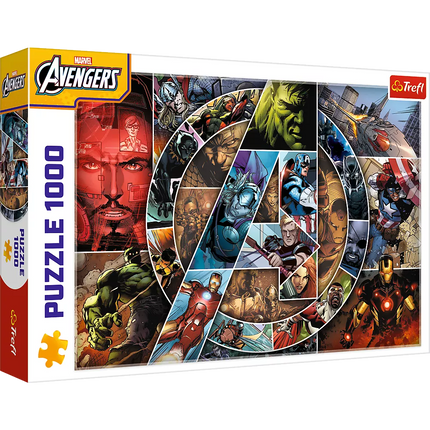 Dėlionė - 1000 - Avengers: Heroes FSC Mix 70% 10934