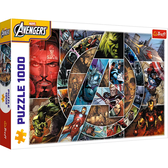 Dėlionė - 1000 - Avengers: Heroes FSC Mix 70% 10934