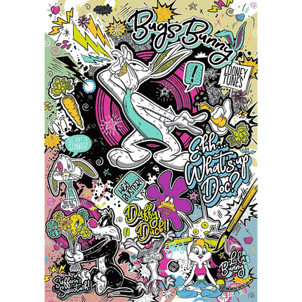 Dėlionė – 1000 Premium Plus – Looney TunesFSC Mix 70% 12066