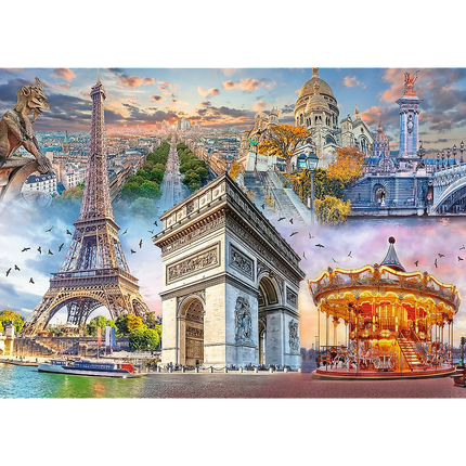 Dėlionė – 2000 – Savaitgalis Paryžiuje 27125