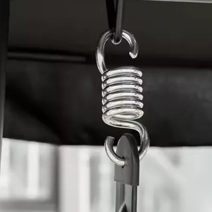 Keturių vietų sodo supynės su stogeliu, laisvai pastatomos, rudos