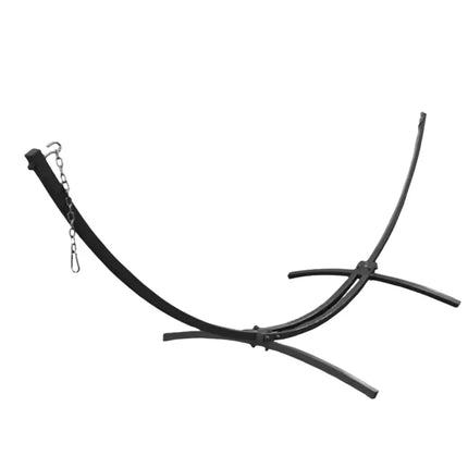 Sodo hamaka su rėmu dviem žmonėms, žalia ir mėlyna, 200x120 cm