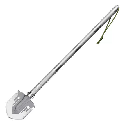 Karinė kastuvė 16 viename Taktiniai išgyvenimo įrankiai: Peilis, Ugnies skeltuvas, Kapoklis