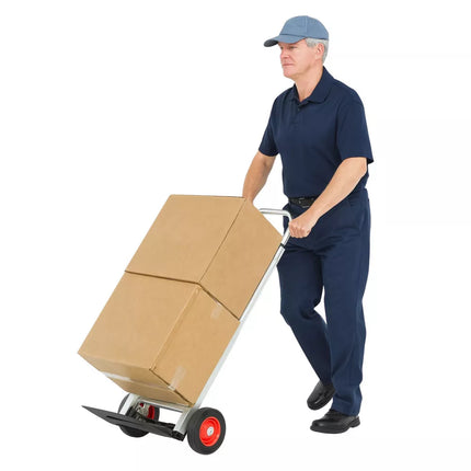 Sulankstomas aliumininis sandėlio transportavimo vežimėlis 90kg