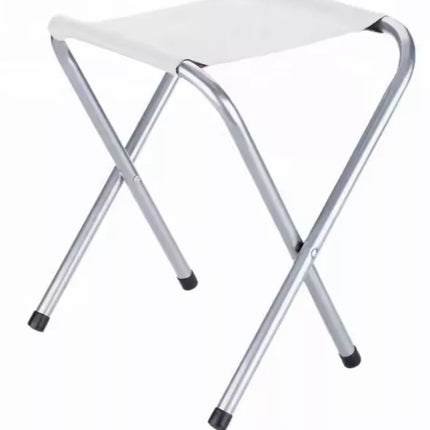 Sulankstomas stovyklavimo stalo komplektas su 4 kėdėmis, pilkas