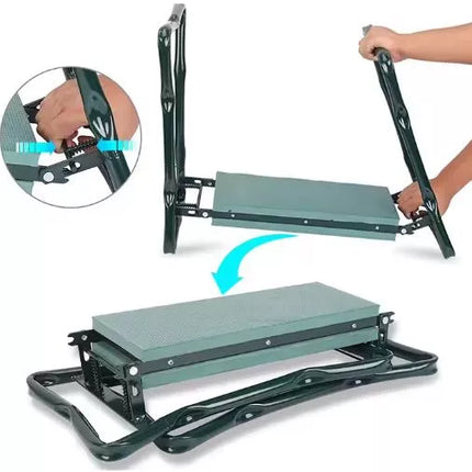 3in1 Sodo keliamosios atramos ir sulankstoma kėdė su laikymo dėže