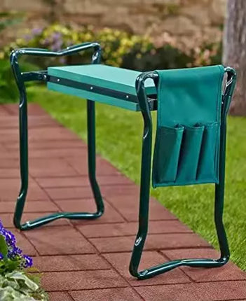 3in1 Sodo keliamosios atramos ir sulankstoma kėdė su laikymo dėže