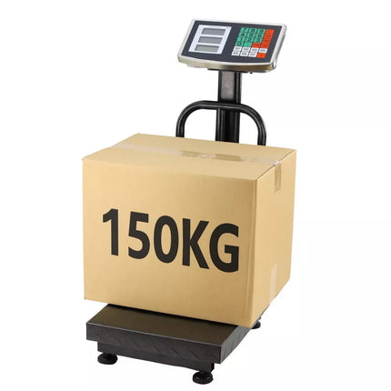 LCD elektroninė platforminė svarstyklė, tikslumas iki 20g / 150kg