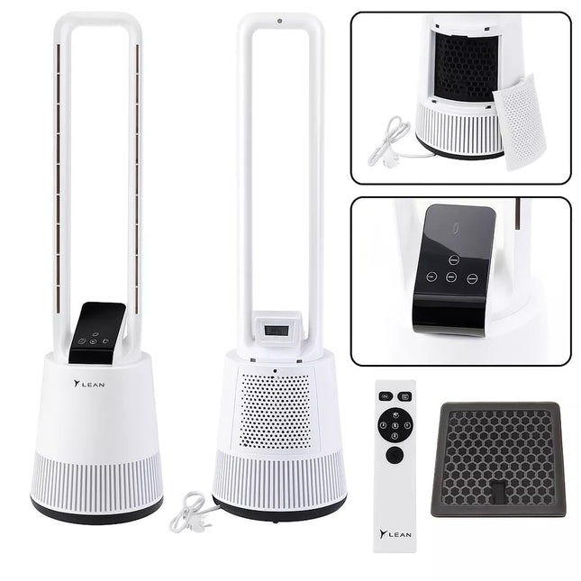 Bežlangis grindų ventiliatorius, Sūpavimas, Laikmatis, LCD ekranas, Nuotolinio valdymo pultelis