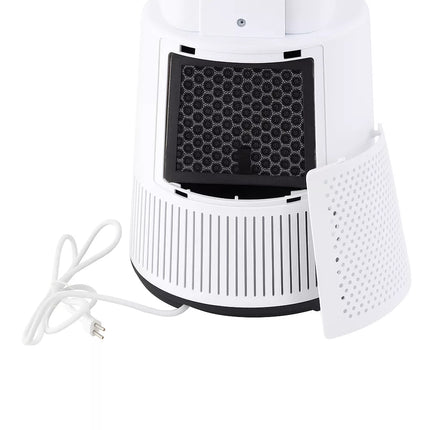 Bežlangis grindų ventiliatorius, Sūpavimas, Laikmatis, LCD ekranas, Nuotolinio valdymo pultelis