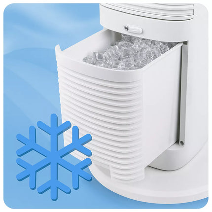 Vandens grindų ventiliatorius su jonizacija, osciliacija, ekranu ir nuotoliniu valdymu