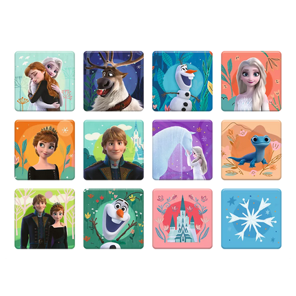 Dėlionė - 2in1+memos  „Disney Frozen 2“ princesės savo šalyje - 93335