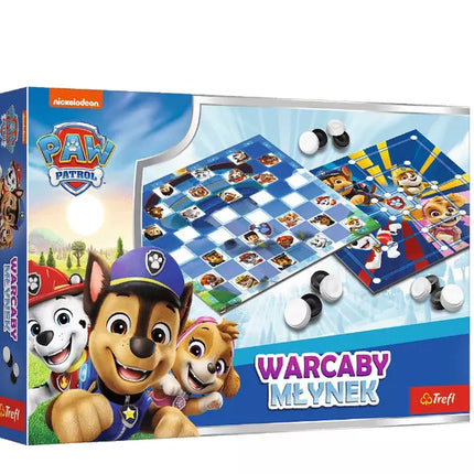 Šunų patrulis Šaškės ir Malūno žaidimas Trefl 02798