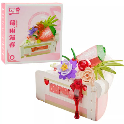 Konstrukciniai blokeliai Tortas Desertui Papuoštas 292–357 vnt.