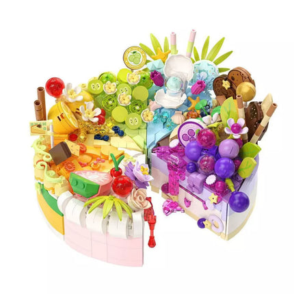 Konstrukciniai blokeliai Tortas Desertui Papuoštas 292–357 vnt.