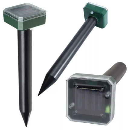 Saulės kurmių ir graužikų atbaidymo įrenginys, sonic vibracijos, 370m²