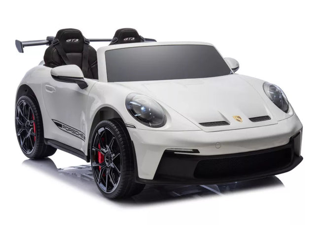 DK-P911 Porsche GT3 akumuliatorinis automobilis, baltas