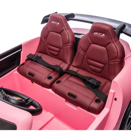 DK-P911 Porsche GT3 rožinis elektromobilis