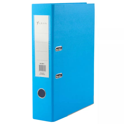 A4/80mm Dokumentų segiklis su svirtiniu mechanizmu, mėlynas