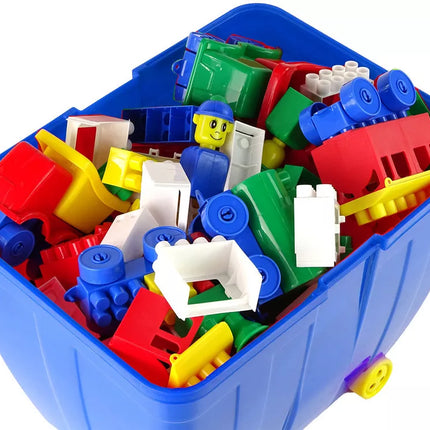 Didelis dėklas su spalvotais K2 blokeliais