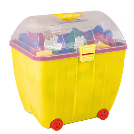 Didelis dėklas su spalvotais K2 blokeliais