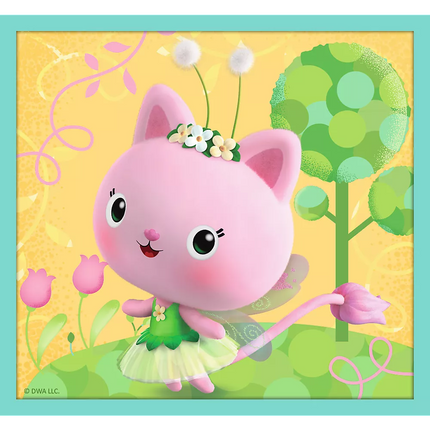 Dėlionė - 10 viename - Gabby Pasaulyje - Universalus Gabby's Dollhouse, Trefl 96003