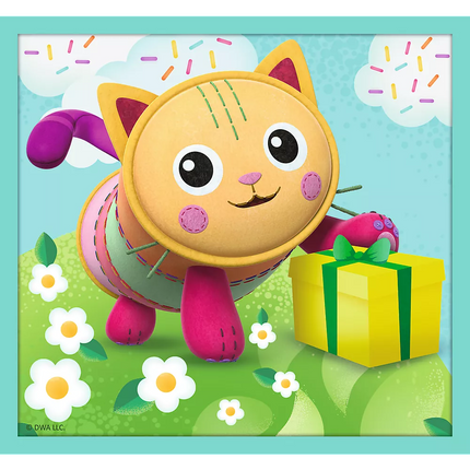 Dėlionė - 10 viename - Gabby Pasaulyje - Universalus Gabby's Dollhouse, Trefl 96003