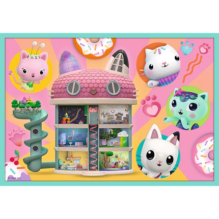 Dėlionė - 10 viename - Gabby Pasaulyje - Universalus Gabby's Dollhouse, Trefl 96003