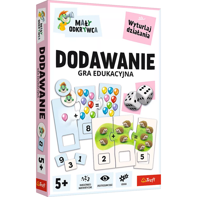 ŽAIDIMAS - Sudėtis / Mažasis tyrinėtojas Trefl 02805