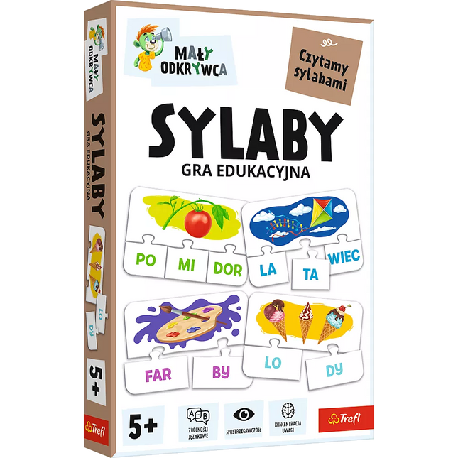 ŽAIDIMAS - Skaitmenys / Little Explorer Trefl 02813