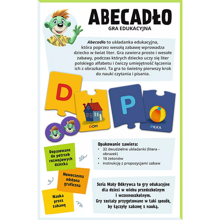 ŽAIDIMAS - Abėcėlė / Little Explorer Trefl 02811