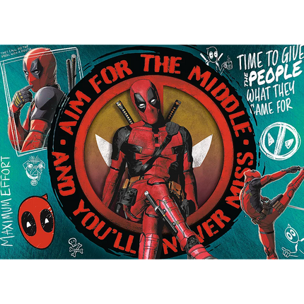 Dėlionė - 1000 Premium Plus - Deadpool Trefl - 10835