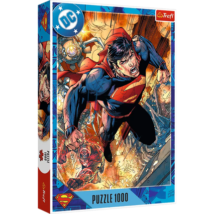 Dėlionė - 1000 - Supermanas veiksme Trefl 10936