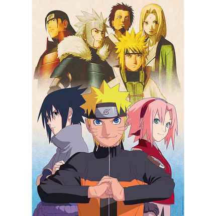 Dėlionė – 1000 – Naruto komanda – Masashi Trefl – 10940