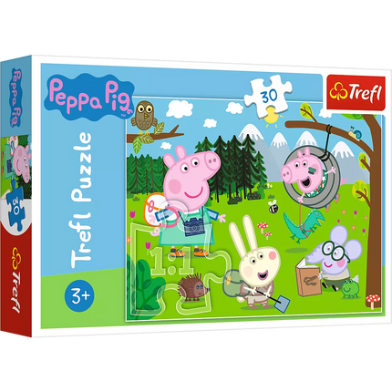 Dėlionė - 30 - Miško ekspedicija - Peppa Pig Trefl 18245